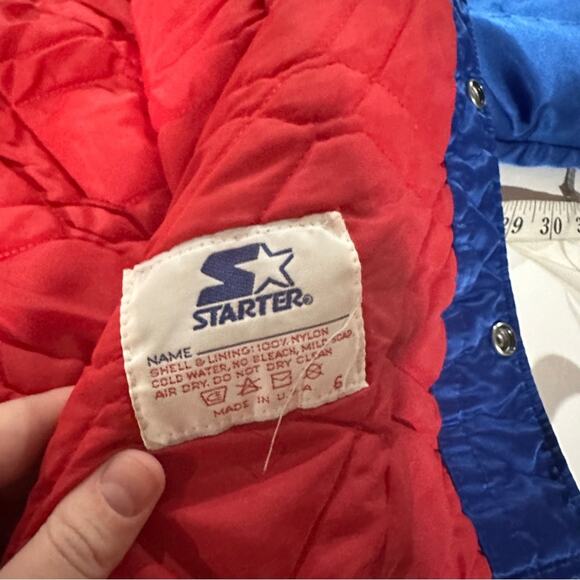 Vintage NBA Detroit Pistons 80s Satin Long‎ Sleeve Bomber Jacket Size L - Picture 7 of 14